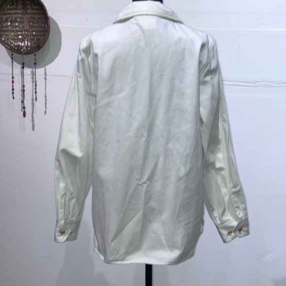 Bob Mackey White denim embroidered jacket - Picture 7 of 12